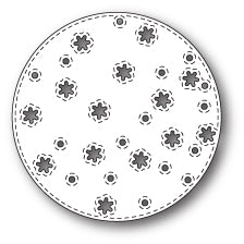 MEMORY BOX Stitched Snowflake Circle Die