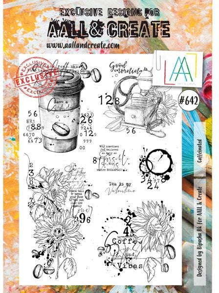 AALL & CREATE Stamp | #642 | Caffeinated