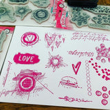 STUDIOLIGHT Art By Marlene | Essentials | Love Stamp Set