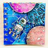 STUDIOLIGHT Art By Marlene | Out of this World | Baby Bots Stamp Set