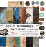 CRAFT O'CLOCK Age of Technology | Paper Pack | 12 x 12