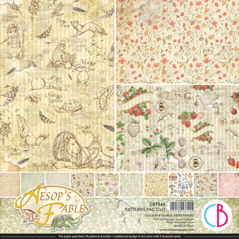CIAO BELLA Patterns Pad | Aesop's Fables | 12x12