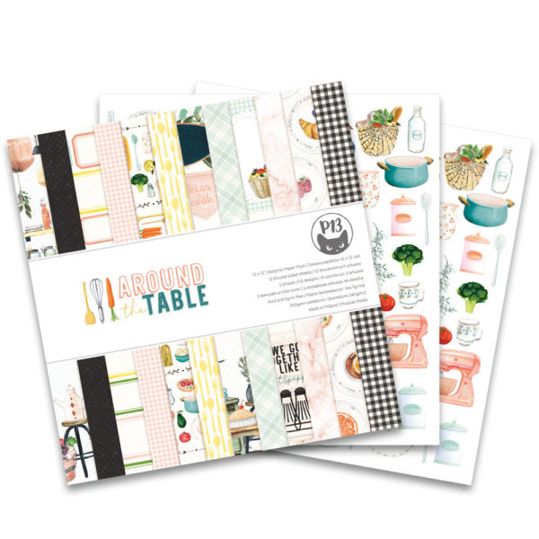 P13 Paper Pack | Around The Table | 12x12