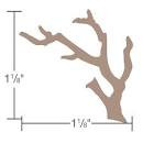 SIZZIX Tim Holtz Alterations Paper Punch - Branch - Large