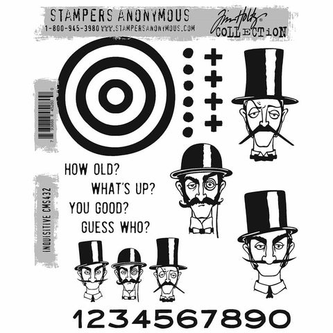 STAMPERS ANONYMOUS | Tim Holtz Stamps | VARIOUS STAMP SETS