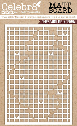 CELEBR8 Blessed Life | Matt Board Equi | Grid Lines