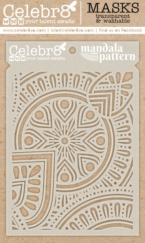 CELEBR8 MASK | Beautiful Life | Mandala Pattern