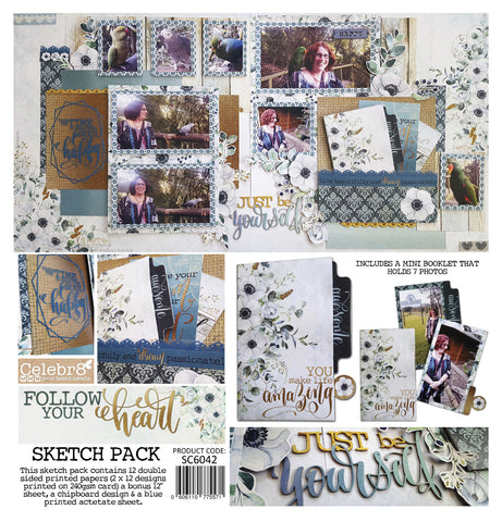 CELEBR8 Sketch Pack - Follow Your Heart