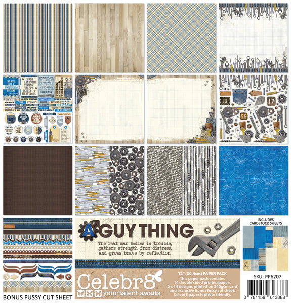 CELEBR8 Paper Pack | A Guy Thing