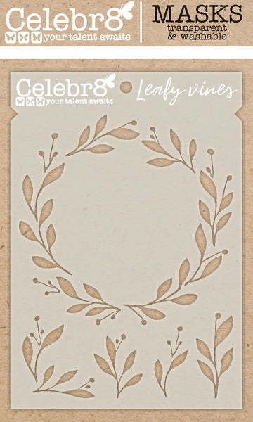 CELEBR8 MASK - New Beginnings - Leafy Vines