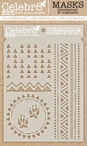 CELEBR8  MASK | Savanna Sunset