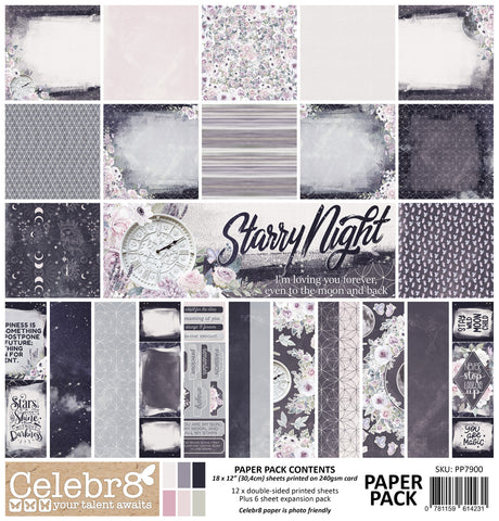 CELEBR8  Paper Pack | Starry Nights