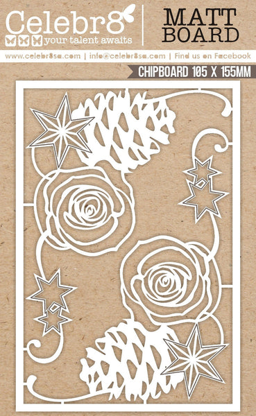 CELEBR8 Matt Board Equi |Thankful | Corner Embellishments