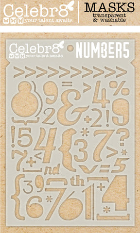 CELEBR8 MASK | Numbers