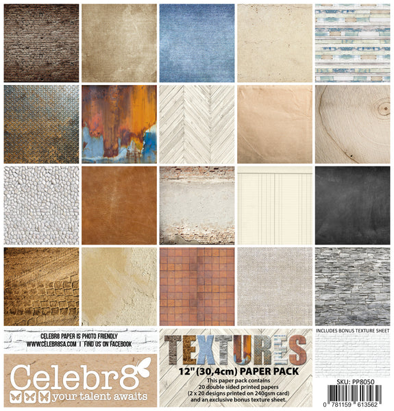 CELEBR8 Paper Pack | Textures