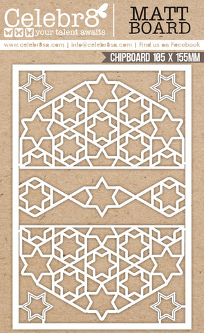 CELEBR8 Equi Card | Tis The Season | Mesh Stars