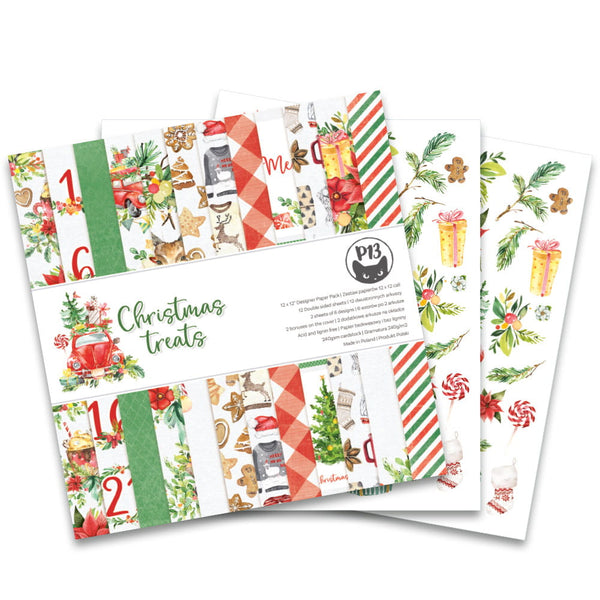 P13 Paper Pack | Christmas Treats 12x12
