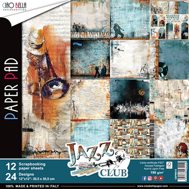 CIAO BELLA Paper Pack | Jazz Club 12x12