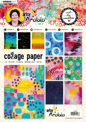 STUDIOLIGHT | Art by Marlene | Collage Paper BM08