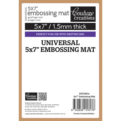 COUTURE CREATIONS Universal Embossing Latex Mat