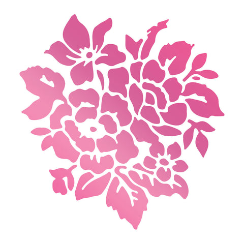 COUTURE CREATIONS Hot Foil Stamp | Rosey Bouquet