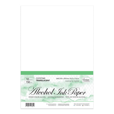 COUTURE CREATIONS Yupo Paper Translucent | 3 sheets