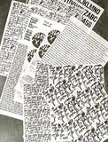 RANGER Dina Wakley MEDIA | Collage Paper | Just Words