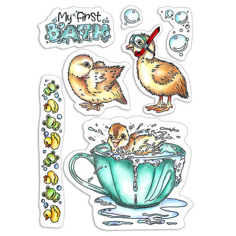 CIAO BELLA Stamp Set | My First Bath