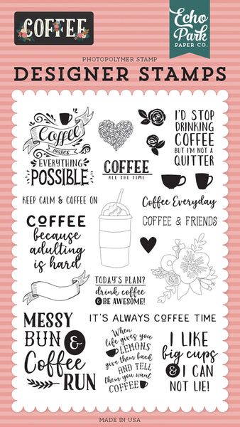 ECHO PARK Coffee | Designer Stamp