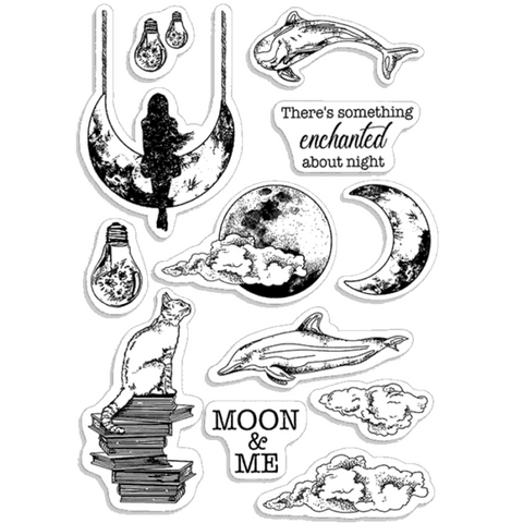CIAO BELLA Stamp Set | Moon and Me | Enchanted Night
