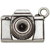 FABSCRAPS Metal Charm - Camera