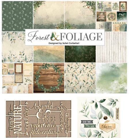 SCRAPFINITY | Forest & Foliage Paper Pack