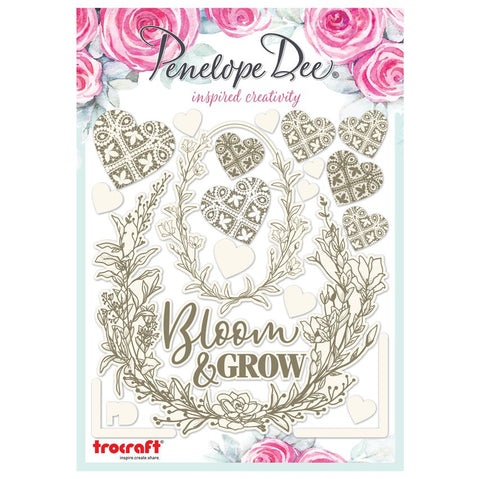 PENELOPE DEE  Gardenia | Bloom & Grow Frame & Hearts