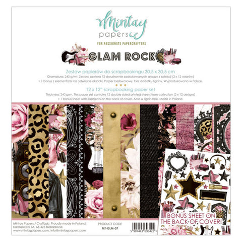 MINTAY Paper Pack | Glam Rock | 12 x 12
