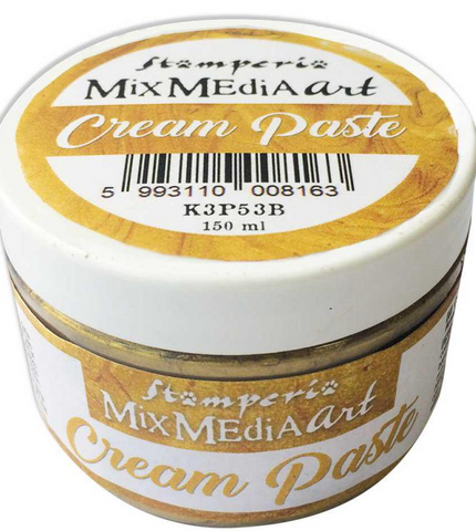 STAMPERIA Mix Media Art | Cream Paste