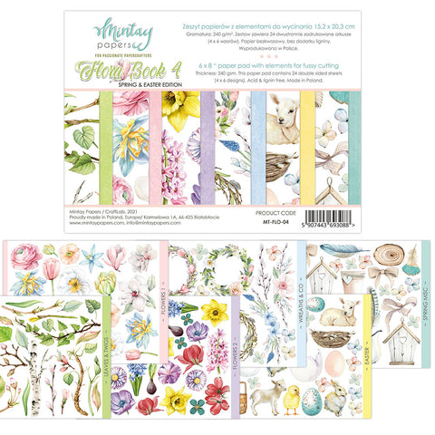 MINTAY Flora Book 4 | 6x8