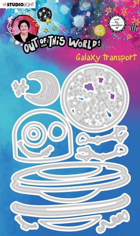 STUDIOLIGHT Art By Marlene | Out of this World | Galaxy Transport Die Set