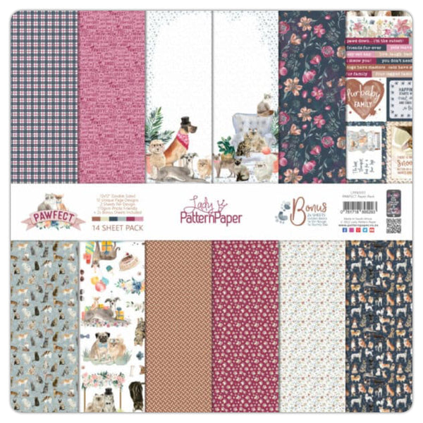LADY PATTERN PAPER | Pawfect Paper Pack