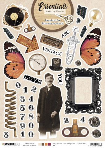 STUDIOLIGHT Jolanda de Ronde | Nr.5 Cutting Sheet