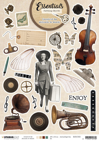 STUDIOLIGHT Jolanda de Ronde | Nr.2 Cutting Sheet