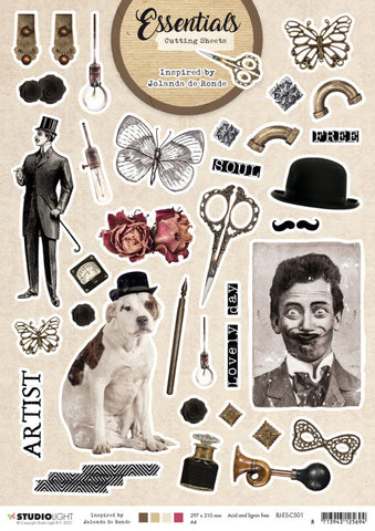 STUDIOLIGHT Jolanda de Ronde | Nr.1 Cutting Sheet