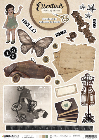 STUDIOLIGHT Jolanda de Ronde | Nr.3 Cutting Sheet