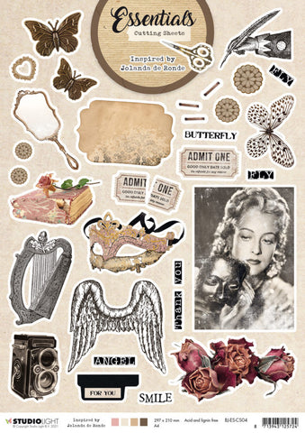 STUDIOLIGHT Jolanda de Ronde | Nr.4 Cutting Sheet
