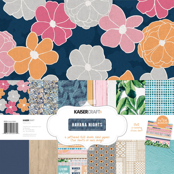 KAISERCRAFT PAPER PACK 12 x 12 | VARIOUS