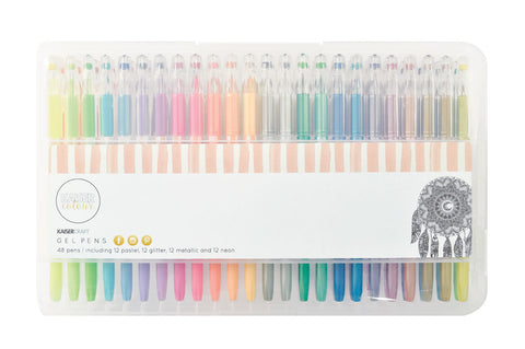 KAISERCRAFT Gel Pen Box | 48 Pens