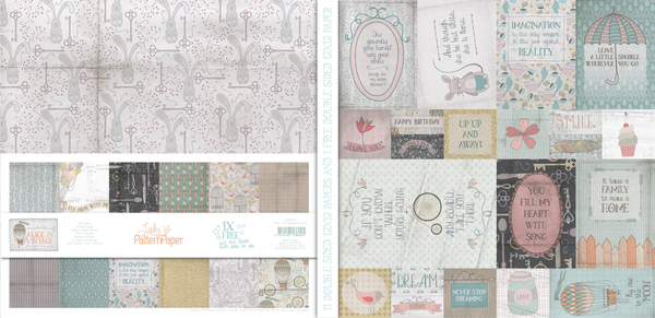 LADY PATTERN PAPER | Alice in Vintage Paper Pack