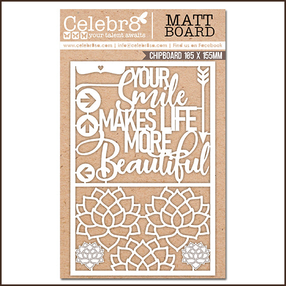 CELEBR8 Equi Card | Perfectly Imperfect | Your Smile Makes Life More Beautiful