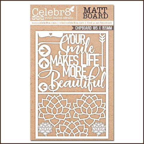 CELEBR8 Equi Card | Perfectly Imperfect | Your Smile Makes Life More Beautiful