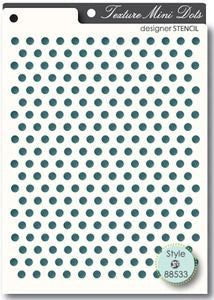 MEMORY BOX Texture Mini Dots Stencil