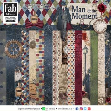 FABSCRAPS Man of the Moment | Paper Pack